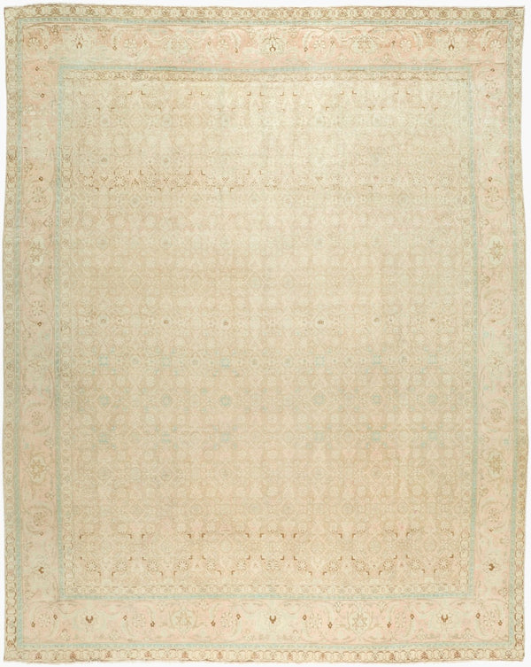 Surya Antique Handmade Wool Area Rug Low Pile Fringe Border for Formal Living Rooms AOOAK1904-10125