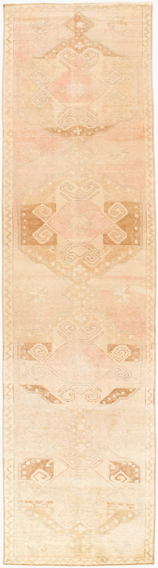 Surya Antique Handmade Wool Runner Rug with Fringe Border for Hallway or Staircase AOOAK1911-3111