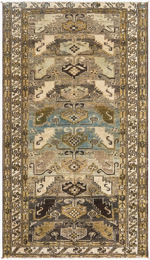 Surya Antique 7'5" X 10'10" Handcrafted Turkish Wool Rug - Unique, Durable, Perfect For Traditional Homes! 'Taupe Wool,Cotton Aooak1941-3262