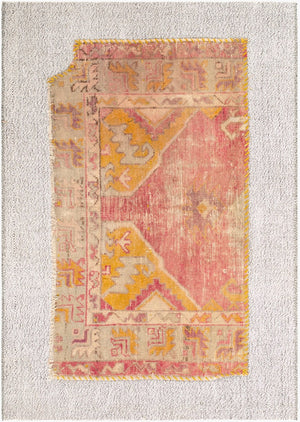Surya Antique Handwoven Turkish Wool Cotton Rug with Fringe Anatolian Accent for Any Room AOOAK1984-294