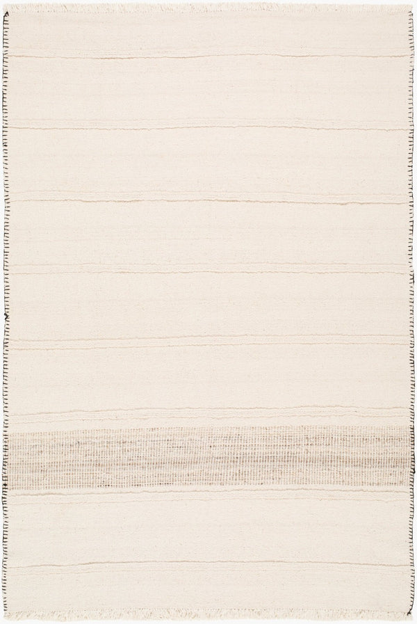 Surya Antique Handwoven Turkish Wool Cotton Blend Area Rug with Fringe for Living Room AOOAK2004-6897