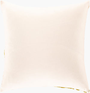 Surya Alora 18"X18" Accent Pillow - Luxurious Polyester, Easy-care Design For Effortless Home Style Upgrade! Peach Polyester,Polyester Aor001-1818