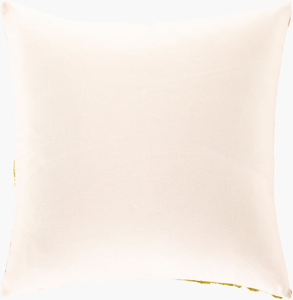 Surya Alora 18"X18" Accent Pillow - Luxurious Polyester, Easy-care Design For Effortless Home Style Upgrade! Peach Polyester,Polyester Aor001-1818