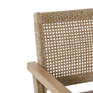 English Elm Christopher Knight Home® - Outdoor Wicker and Acacia Club Chairs Set of 2 - Transitional Flat Weave, Durable Acacia Frame, Breathable Mesh Seating 74228.00MLBRN