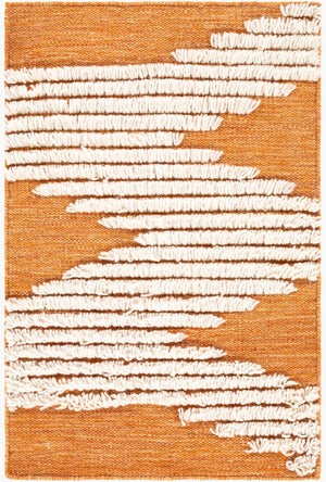 Livabliss Apache Handwoven Wool Accent Rug Bohemian Global Pattern Plush Entryway Floor Piece Cider, Cinnamon 2' x 3' APA2309-23