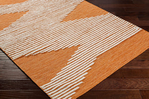 Livabliss Apache Handwoven Wool Accent Rug Bohemian Global Pattern Plush Entryway Floor Piece Cider, Cinnamon 2' x 3' APA2309-23