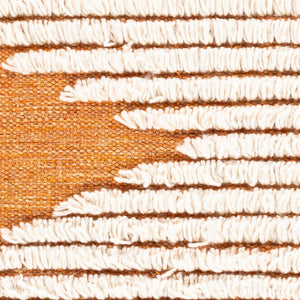 Livabliss Apache Handwoven Wool Accent Rug Bohemian Global Pattern Plush Entryway Floor Piece Cider, Cinnamon 2' x 3' APA2309-23