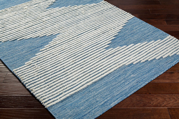 Livabliss Apache Handwoven Wool Area Rug Bohemian Global Pattern for Entryway or Bedroom Floor Cream, Bright B 2' x 3' APA2310-23