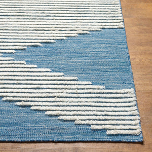 Livabliss Apache Handwoven Wool Area Rug Bohemian Global Pattern for Entryway or Bedroom Floor Cream, Bright B 2' x 3' APA2310-23