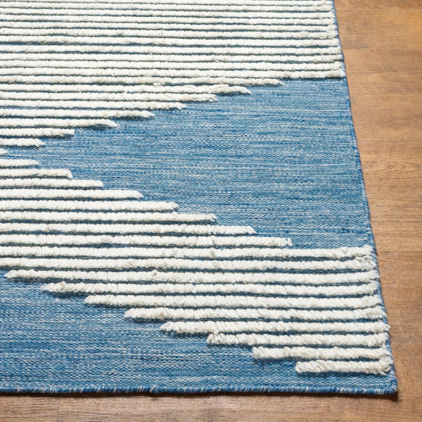 Livabliss Apache Handwoven Wool Area Rug Bohemian Global Pattern for Entryway or Bedroom Floor Cream, Bright B 2' x 3' APA2310-23