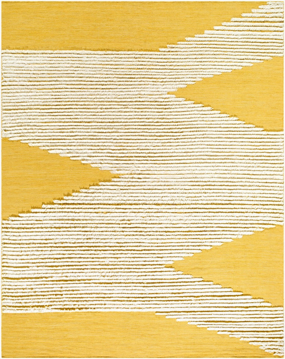 Livabliss Apache Handwoven Wool Area Rug Bohemian Global Pattern Plush Pile Living Room Accent Cream 8' x 10' APA2312-810