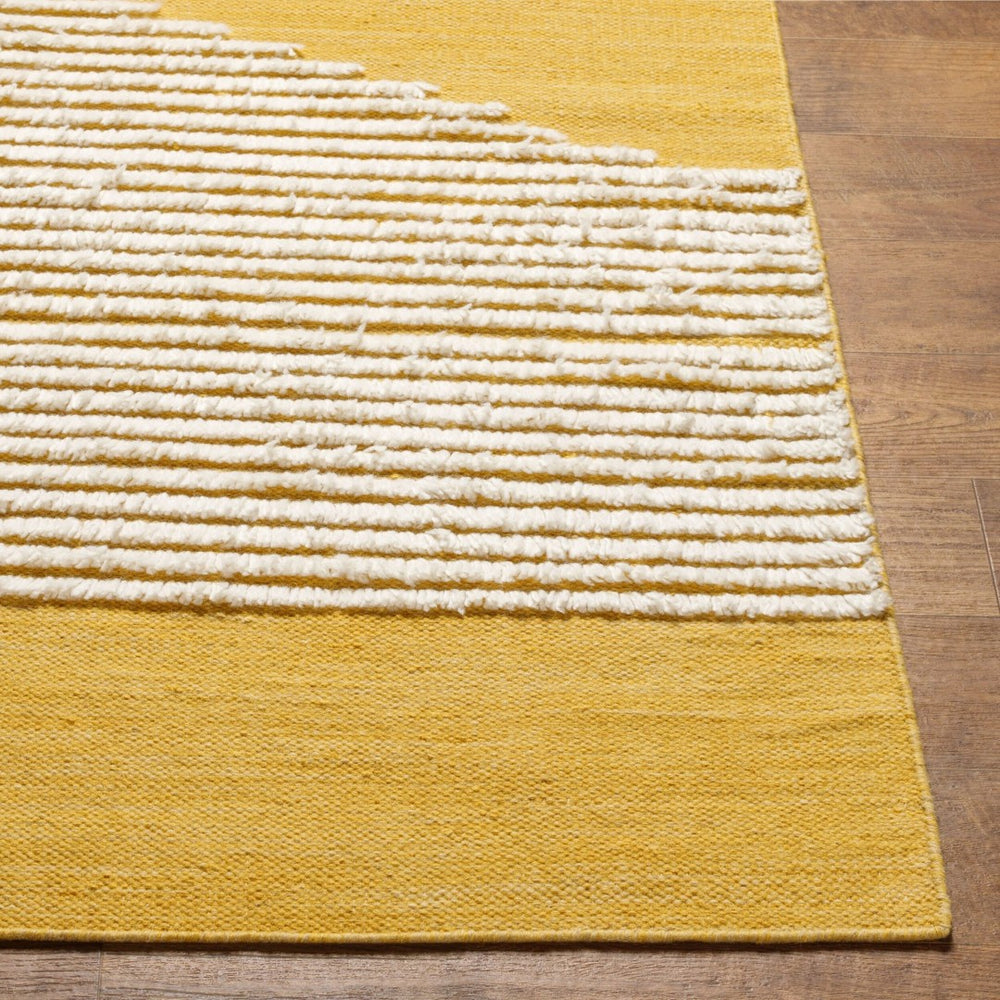 Livabliss Apache Handwoven Wool Area Rug Bohemian Global Pattern Plush Pile Living Room Accent Cream 8' x 10' APA2312-810