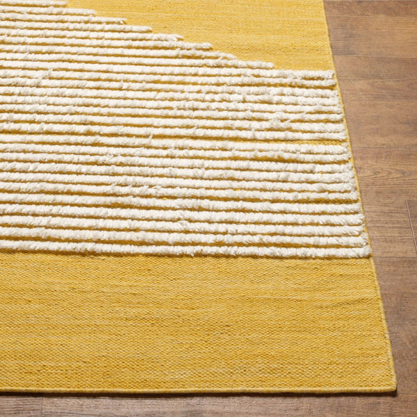 Livabliss Apache Handwoven Wool Area Rug Bohemian Global Pattern Plush Pile Living Room Accent Cream 6' x 9' APA2312-69