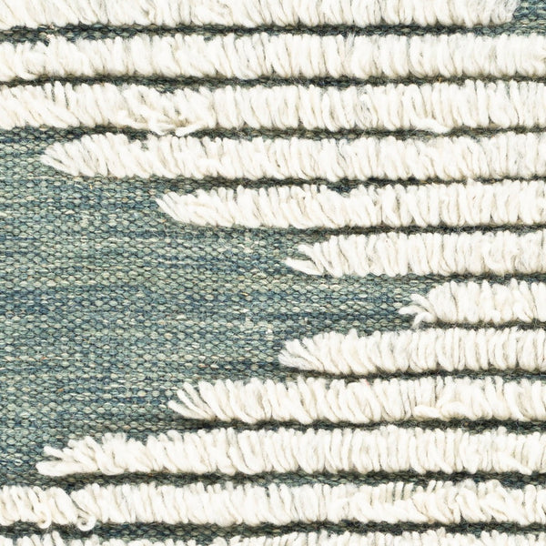 Livabliss Apache Handwoven Wool Accent Rug Bohemian Global Pattern for Entryway or Bedside Sage, Dark Gree 8' x 10' APA2313-810