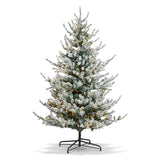 Park Hill Flocked Blue Spruce Tree, 9' XPQ40550 Park Hill