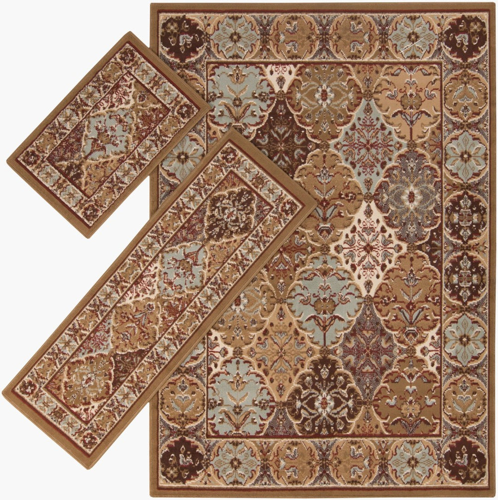 Surya Orphan Designs Handwoven Artisan Area Rug Warm Textured Accent for Living Rooms APE1015-3PC