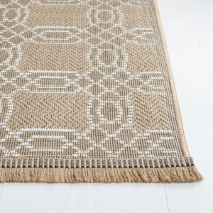 Safavieh Aspect 404 Power Loomed Natural Fiber Rug Natural / Ivory 8'-6" x 12'