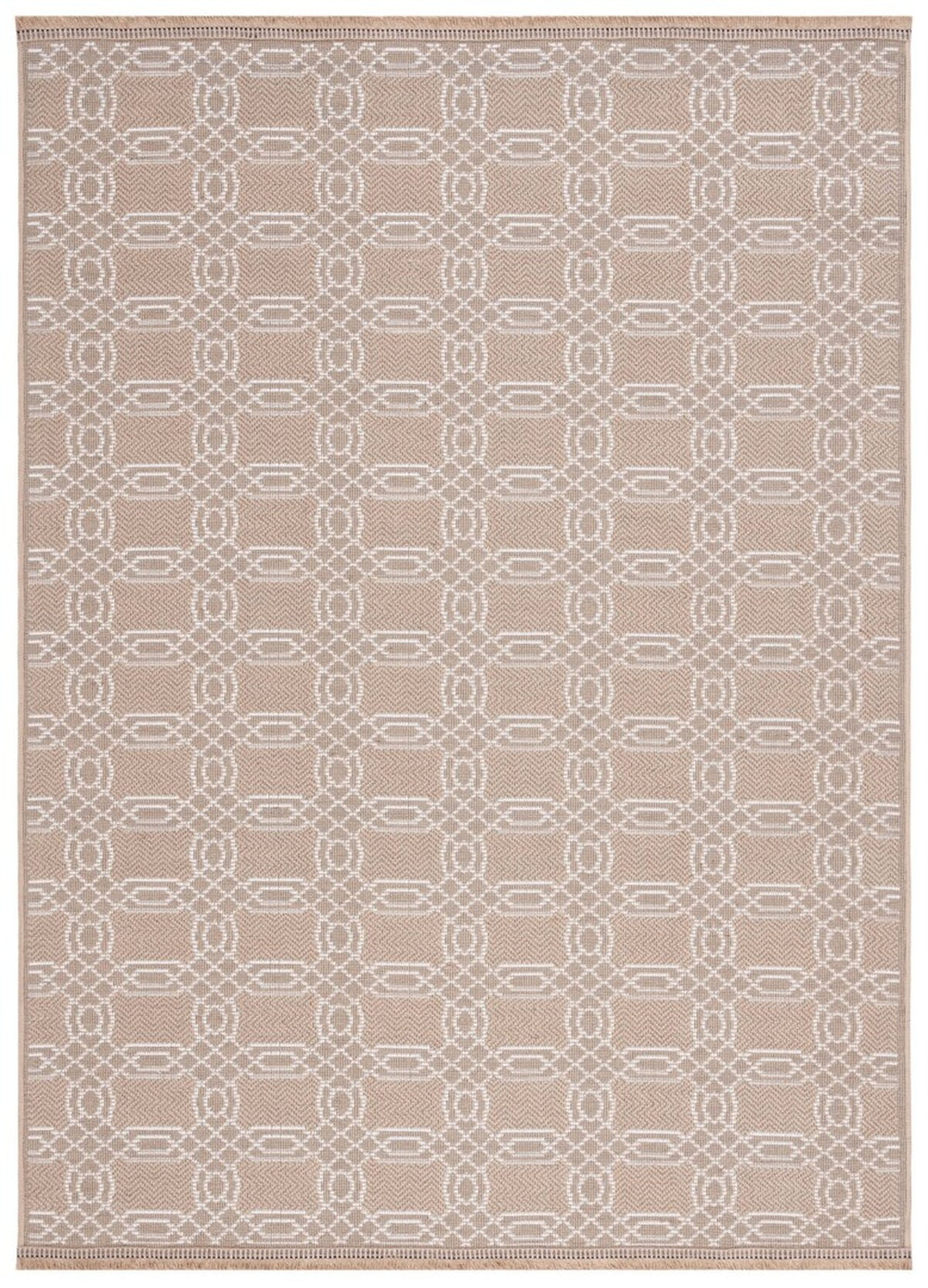 Safavieh Aspect 404 Power Loomed Natural Fiber Rug Natural / Ivory 8'-6" x 12'