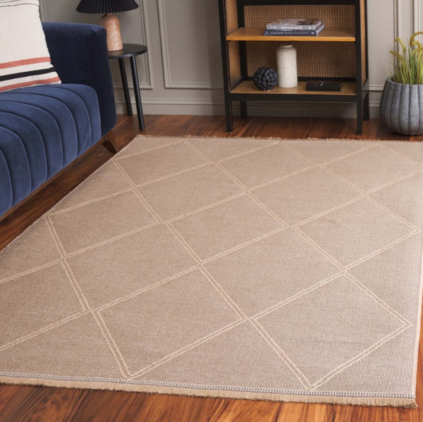 Safavieh Aspect 406 Power Loomed Natural Fiber Rug Natural 8'-6" x 12'