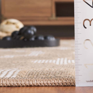 Safavieh Aspect 452 Power Loomed Natural Fiber Rug Natural / Ivory 8'-6" x 12'