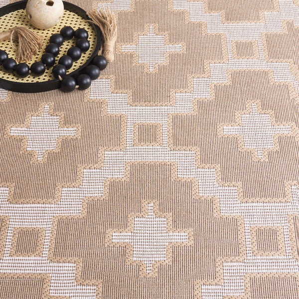 Safavieh Aspect 452 Power Loomed Natural Fiber Rug Natural / Ivory 8'-6" x 12'
