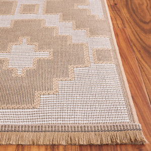 Safavieh Aspect 452 Power Loomed Natural Fiber Rug Natural / Ivory 8'-6" x 12'