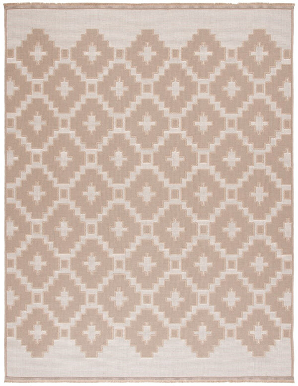 Safavieh Aspect 452 Power Loomed Natural Fiber Rug Natural / Ivory 8'-6" x 12'