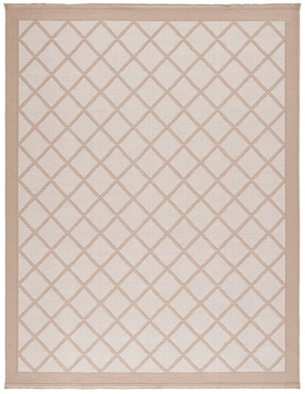 Safavieh Aspect 454 Power Loomed Natural Fiber Rug Ivory / Natural 8'-6" x 12'