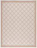 Safavieh Aspect 454 Power Loomed Natural Fiber Rug Ivory / Natural 8'-6" x 12'