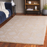 Safavieh Aspect 456 Power Loomed 50% Cotton, 47% Jute, 3% Polyester Natural Fiber Rug Ivory / Natural APE456A-8