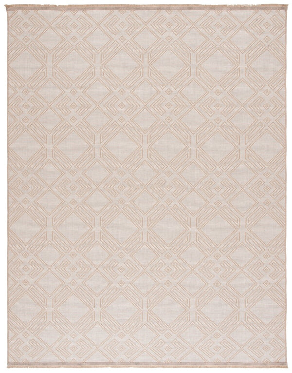 Safavieh Aspect 456 Power Loomed Natural Fiber Rug Ivory / Natural 8'-6" x 12'