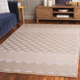 Safavieh Aspect 460 Power Loomed Natural Fiber Rug Ivory / Natural 8'-6" x 12'