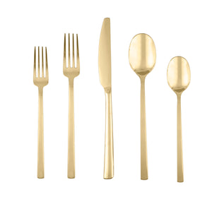 Lenox Cambridge Beacon Gold Mirror 20-Piece Flatware Set NO COLOR METAL 805520HGY12XDS