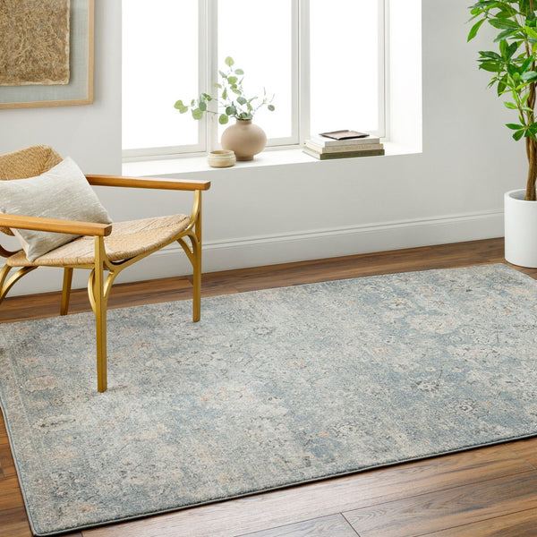 Livabliss Alpharetta Geometric Polypropylene Area Rug Soft Neutral Pattern for Living Room Floors Light Beige, Bl 9'2" x 12' APH2319-9212