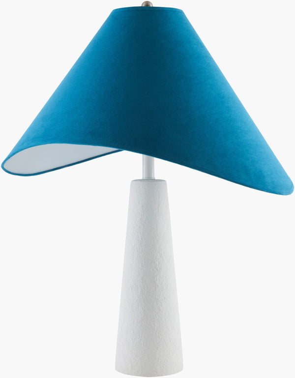 Surya Apuila Arts and Crafts Table Lamp with Layered Fabric Shade for Warm Ambient Glow API-003
