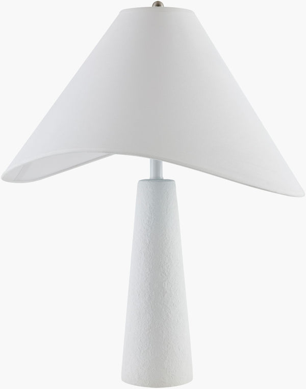 Surya Apuila Arts and Crafts Table Lamp with Mixed Material Construction for Warm Ambient Glow API-004