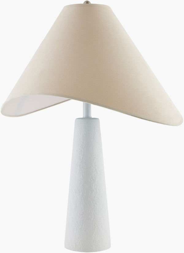 Surya Apuila Arts and Crafts Table Lamp with Warm Ambient Glow for Bedroom or Living Room API-005