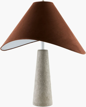 Livabliss Apuila Arts and Crafts Table Lamp Felt Metal Cotton Shade Warm Ambient Glow API-006
