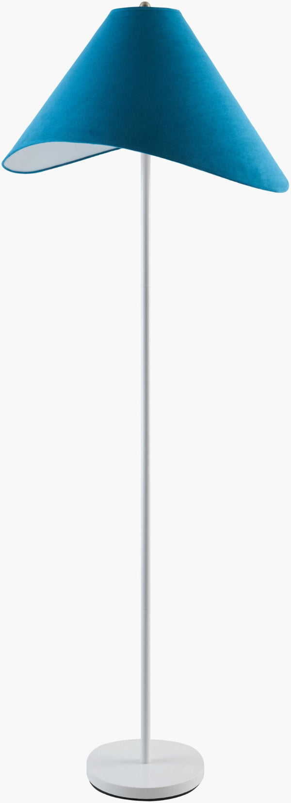 Livabliss Apuila Arts and Crafts Floor Lamp Mixed Material Felt Cotton Metal Living Room Accent API-010