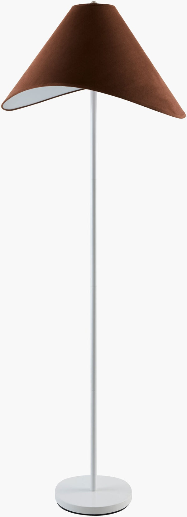 Livabliss Apuila Arts and Crafts Floor Lamp with Layered Felt Cotton Shade for Reading Nooks API-011