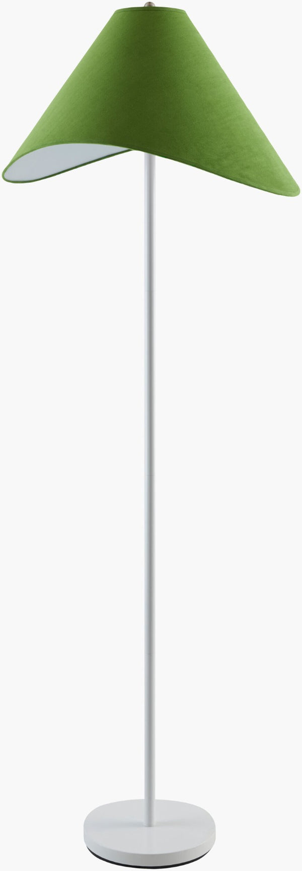 Livabliss Apuila Arts and Crafts Floor Lamp Felt Cotton Metal Frame Warm Ambient Living Room API-012
