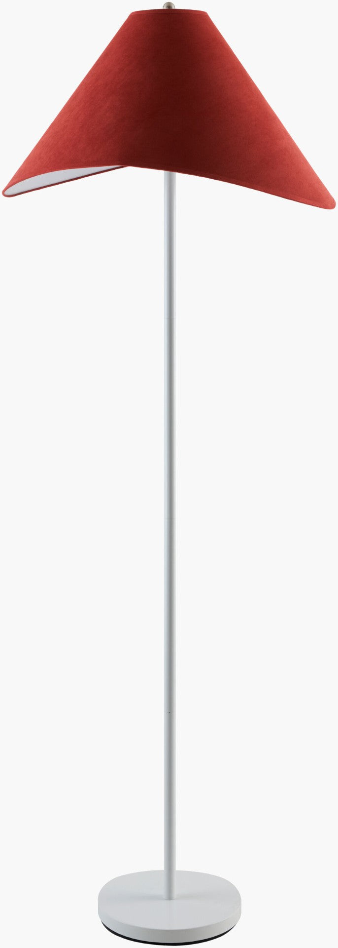 Livabliss Apuila Arts and Crafts Floor Lamp with Metal Frame Felt Cotton Shade for Living Rooms API-015