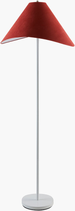 Livabliss Apuila Arts and Crafts Floor Lamp with Metal Frame Felt Cotton Shade for Living Rooms API-015