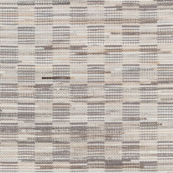 Surya Apis Api-4001 Handmade 2'6" X 8' Durable Rug - Modern Decor With Natural Charm For Your Home Gray Hair On Hide Api4001-268