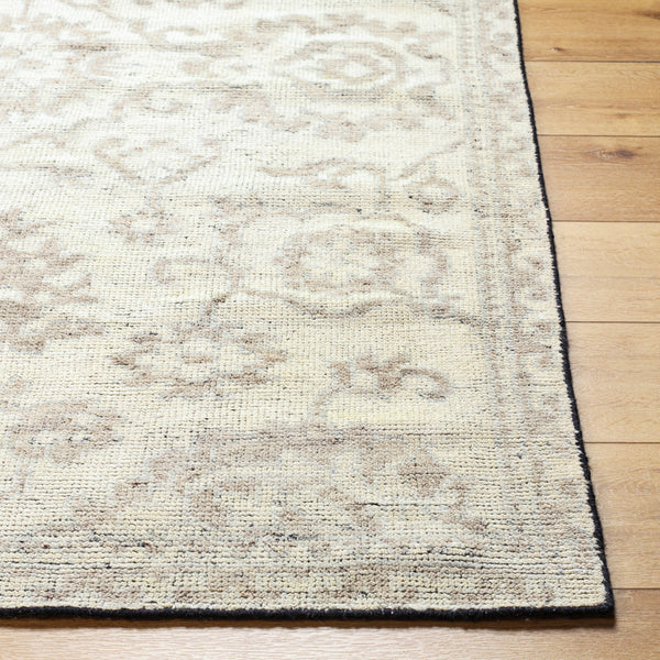 April APL-2300 9' x 12' Handmade Rug APL2300-912  Dark Brown, Light Beige, Gray, Black, Tan, Taupe Surya