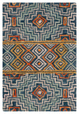 Safavieh Aspen 273 Hand Tufted Bohemian Rug Blue / Gold 9' x 9' Square