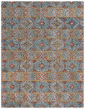 Safavieh Aspen 273 Hand Tufted Bohemian Rug Blue / Gold 9' x 9' Square