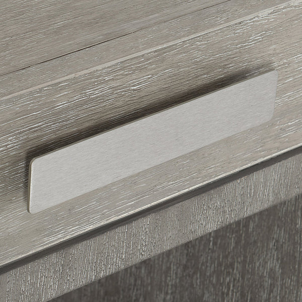 Bernhardt Bernhardt Foundations Nightstand With Cerused Acacia Grain, Soft-Close Drawer & Dual Usb Charging Dark Shale; Light Shale 28"W x 20"D x 29.13"H 306216