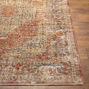 Livabliss Aspendos Traditional Machine Woven Polyester Area Rug with High Low Pile Texture APS2301-1014