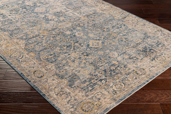 Livabliss Aspendos Traditional Pattern Fringe Border Polyester Area Rug for Entryways Bedrooms APS2314-274